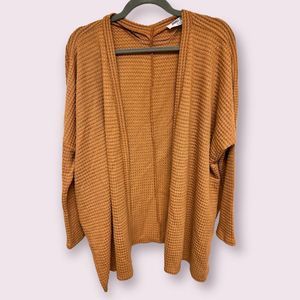 Double Zero- Orange Cardigan- Size Small